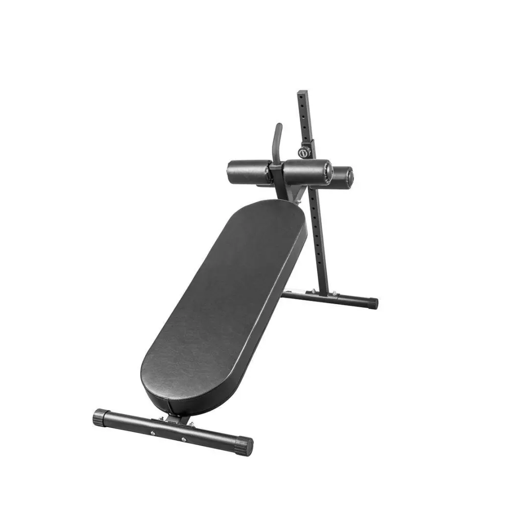 Gorilla Sports Sit Up Bank Pro - Buikspierbank - Verstelbaar - Zwart