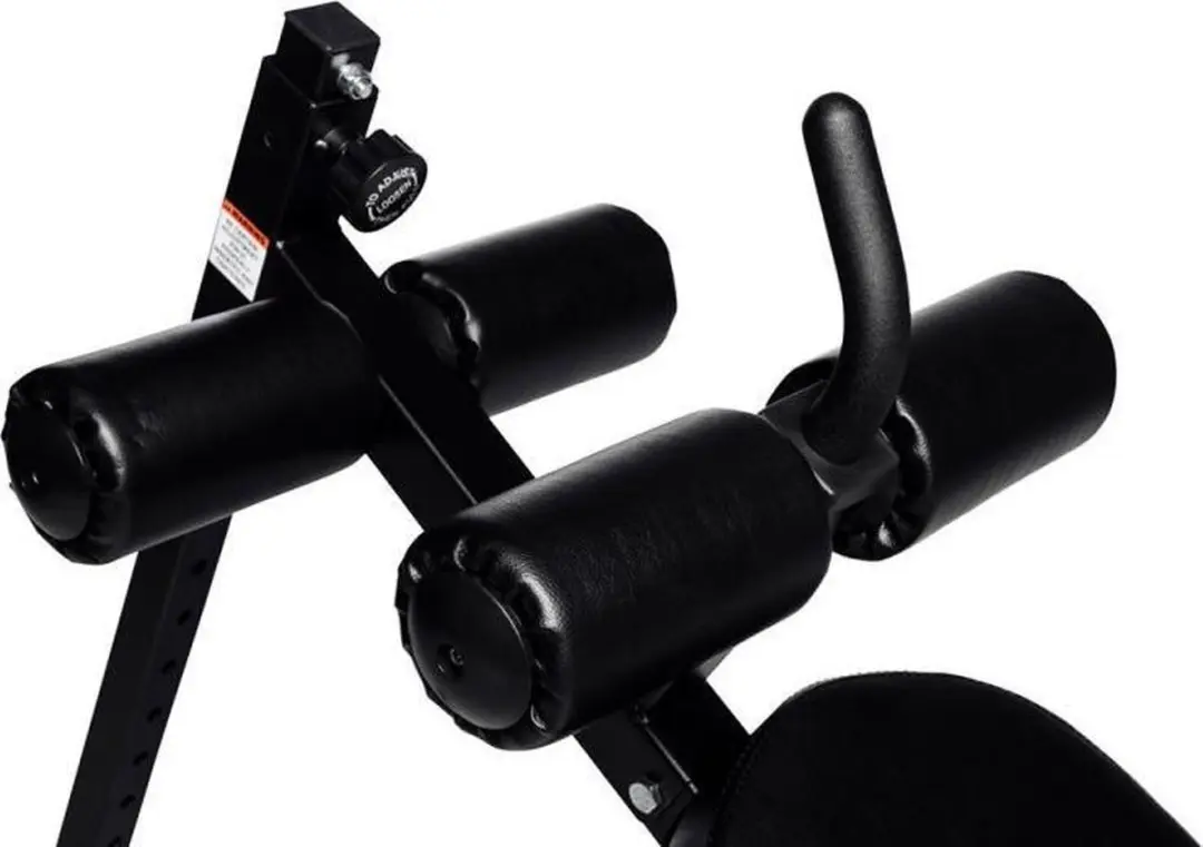 Gorilla Sports Sit Up Bank Pro - Buikspierbank - Verstelbaar - Zwart - afbeelding 6 van 6