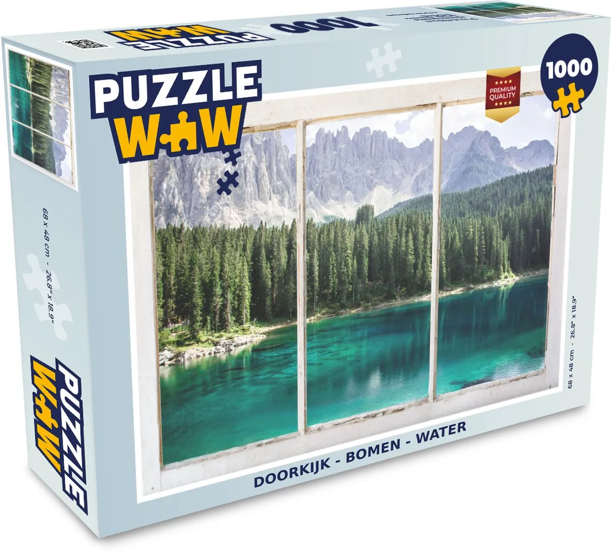 PuzzleWow Boom Water Legpuzzel 1000 Stuks