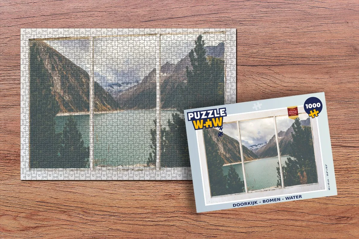PuzzleWow Boom Water Legpuzzel 1000 Stuks - Multicolor