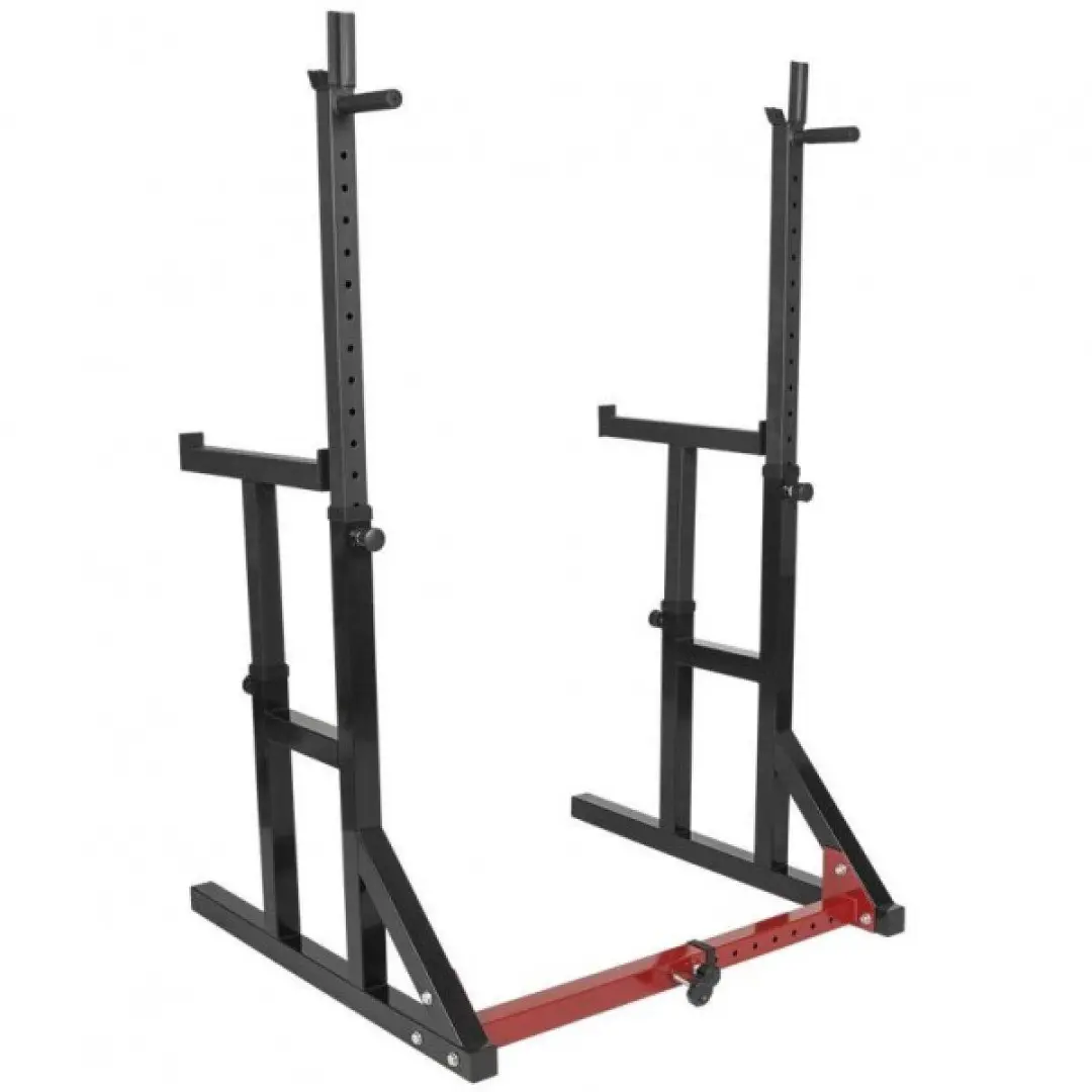 Gorilla Sports Multi Squat Rack 260kg - Zwart