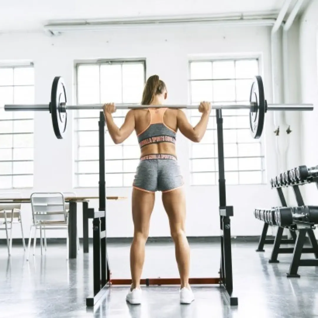 Gorilla Sports Multi Squat Rack 260kg - Zwart