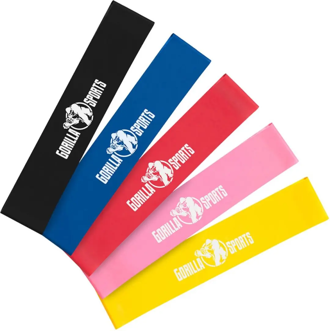 Gorilla Sports Weerstandsbanden Set - 5 Stuks - Multikleur