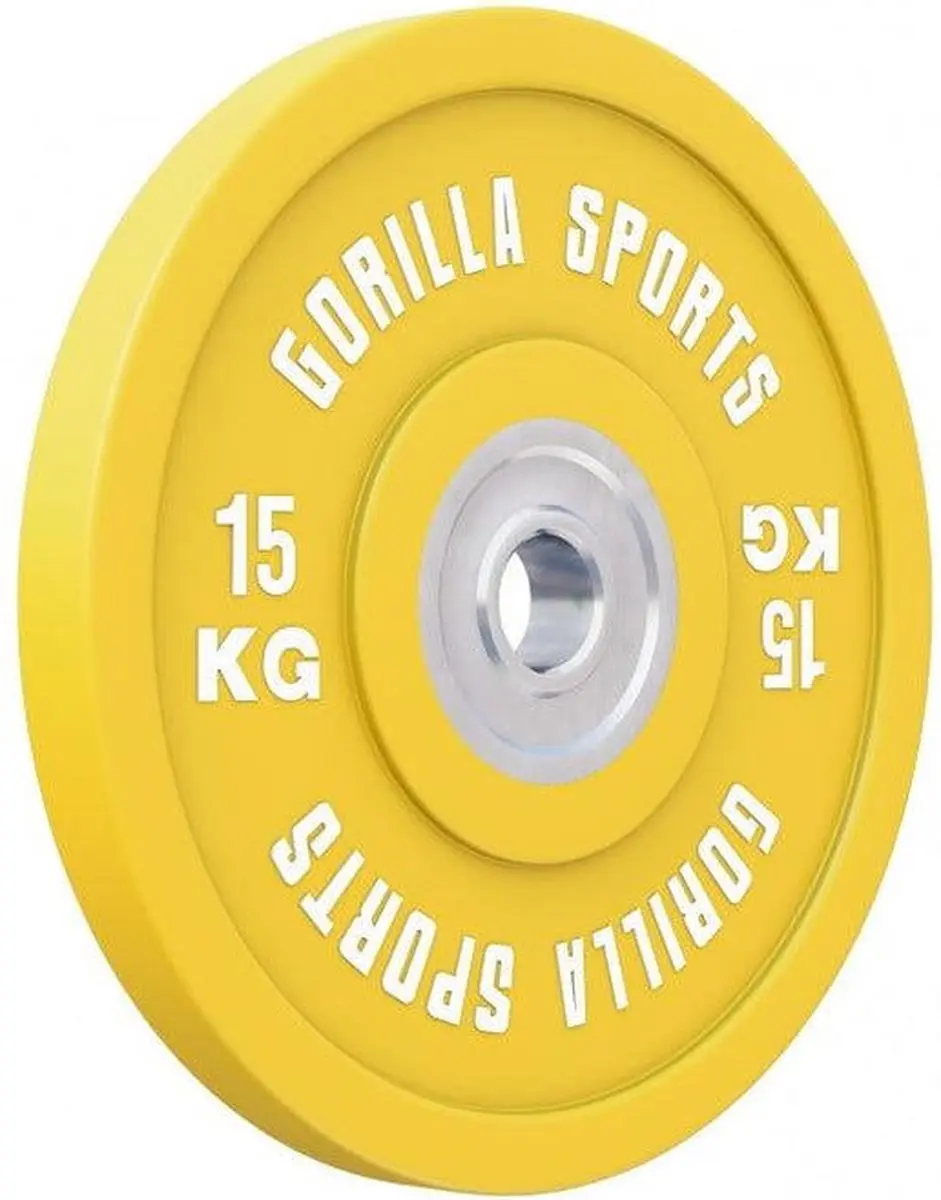 Gorilla Sports Bumper Plate 15kg