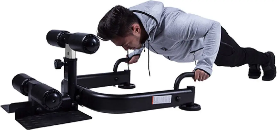 Gorilla Sports Sissy Squat Trainer - Verstelbaar - Zwart