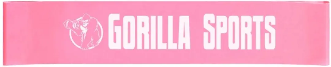 Gorilla Sports Weerstandsband Roze 0,4mm - 10 LB