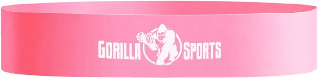 Gorilla Sports Weerstandsband Roze 0,4mm - 10 LB