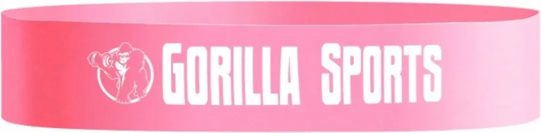 Gorilla Sports Weerstandsband Roze 0,4mm