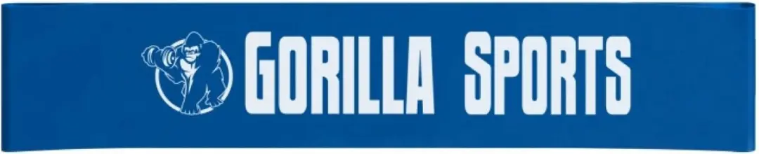 Gorilla Sports Weerstandsband Blauw 0,8mm