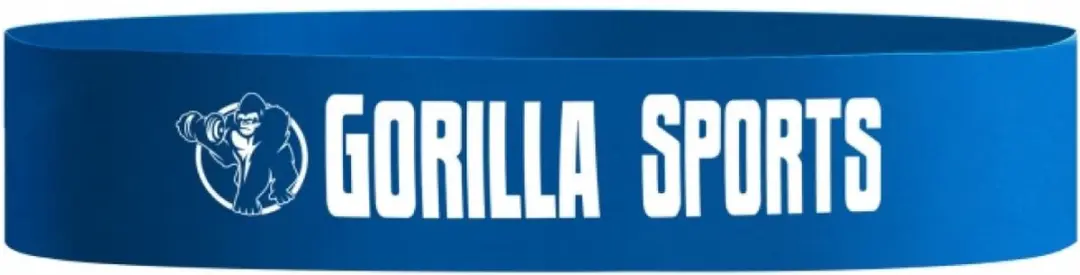 Gorilla Sports Weerstandsband Blauw 0,8mm