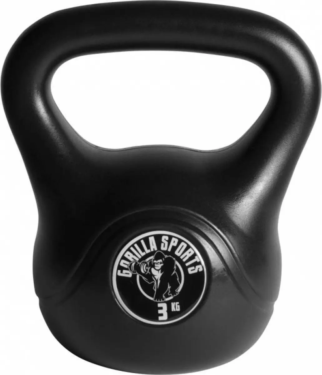 Gorilla Sports Kettlebell 3 kg
