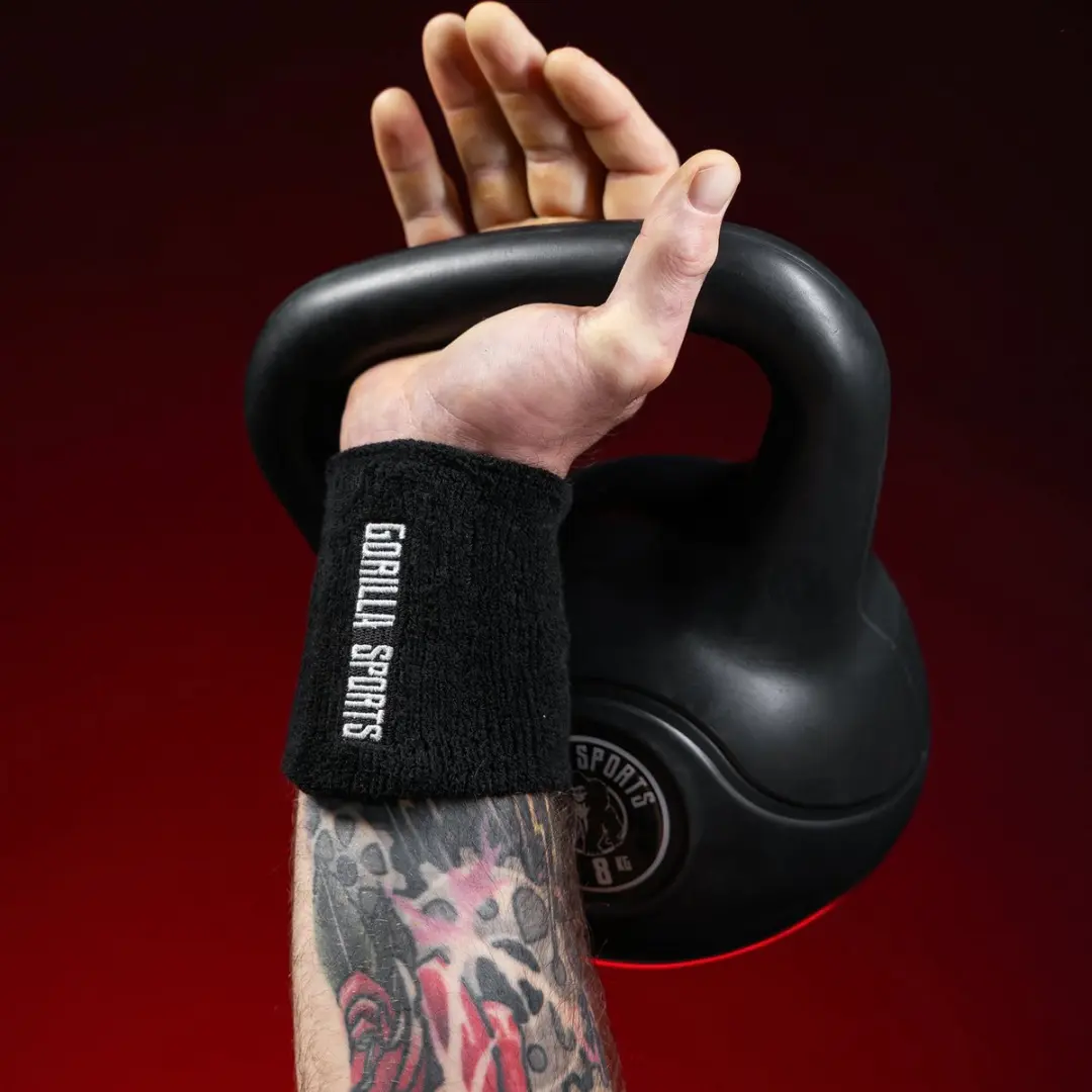 Gorilla Sports Kettlebell 3 kg - Kunststof - Zwart
