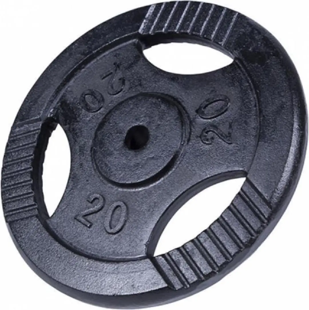 Gorilla Sports Halterschijf Gripper 30mm 20kg