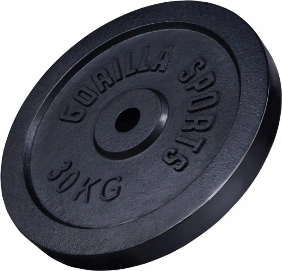 Gorilla Sports Halterschijf 30mm 30kg