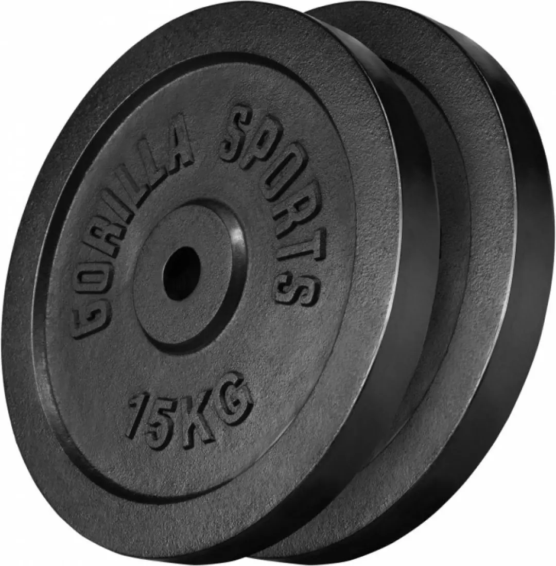 Gorilla Sports Halterschijven 31mm