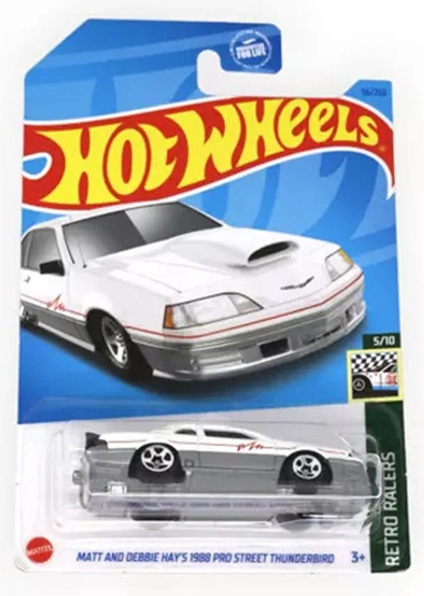 Hot Wheels Matt and Debbie Hay's 1988 Pro Street Thunderbird RETRO RACERS 21A
