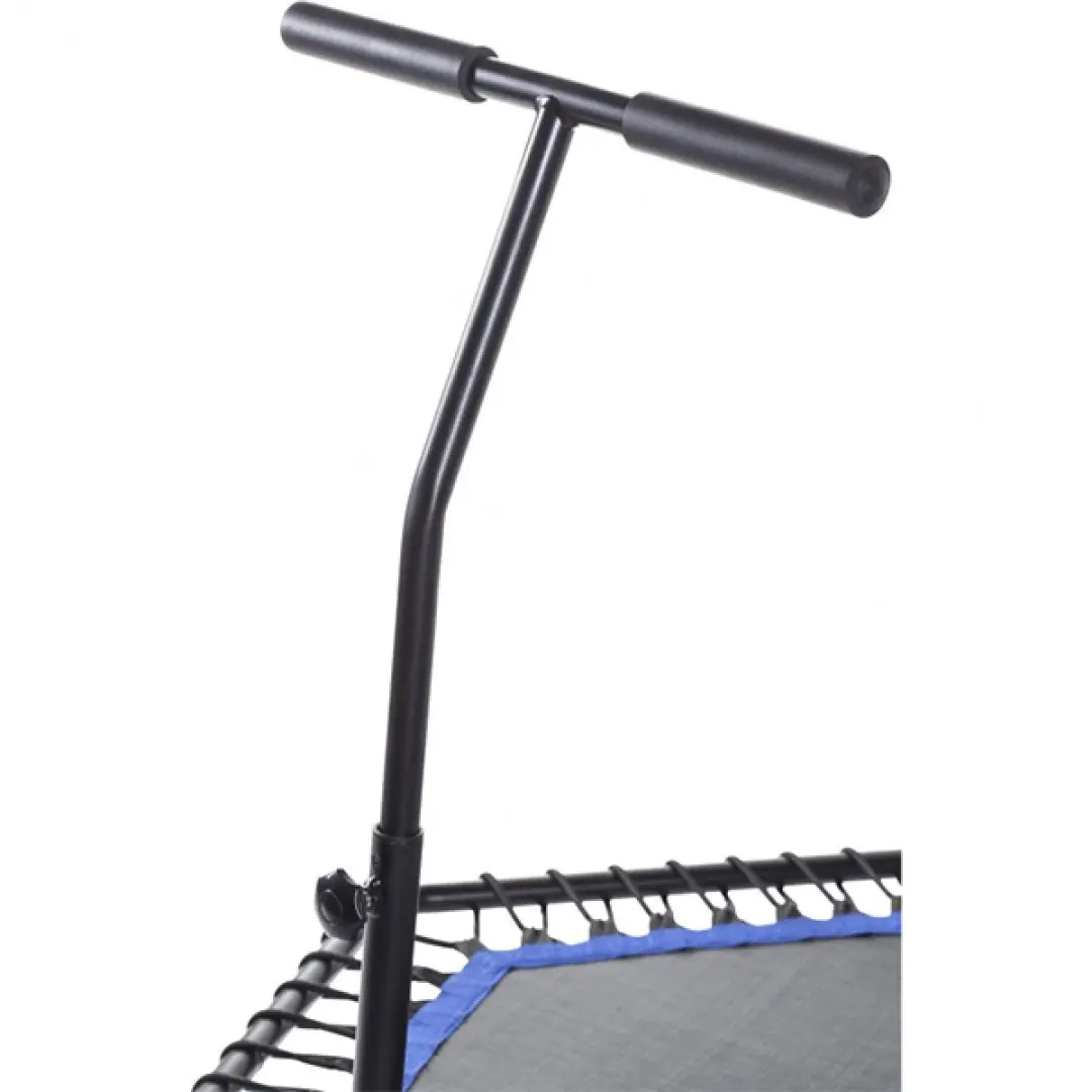 Gorilla Sports Fitness Trampoline 100cm Blauw - Met verstelbaar handvat