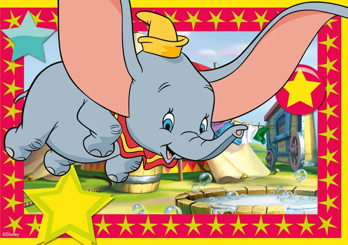 Ravensburger Disney Animal Puzzel - 12 Stuks - 2 Stuks