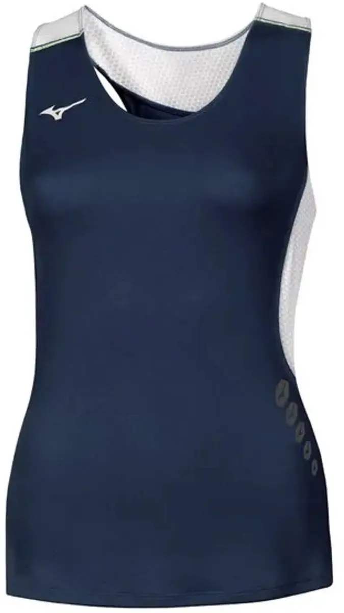 Mizuno Premium Jpn Mouwloos T-shirt - L - Navy