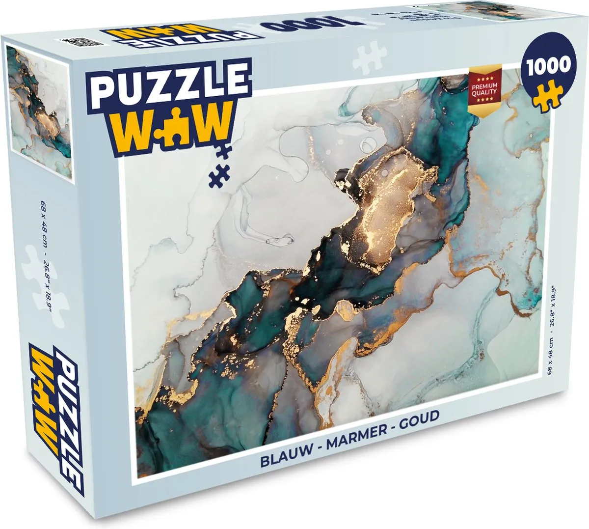 PuzzleWow Legpuzzel 1000 Stuks