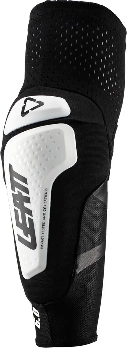 Leatt 3DF 6.0 Witte Motocross Elleboogbeschermers -