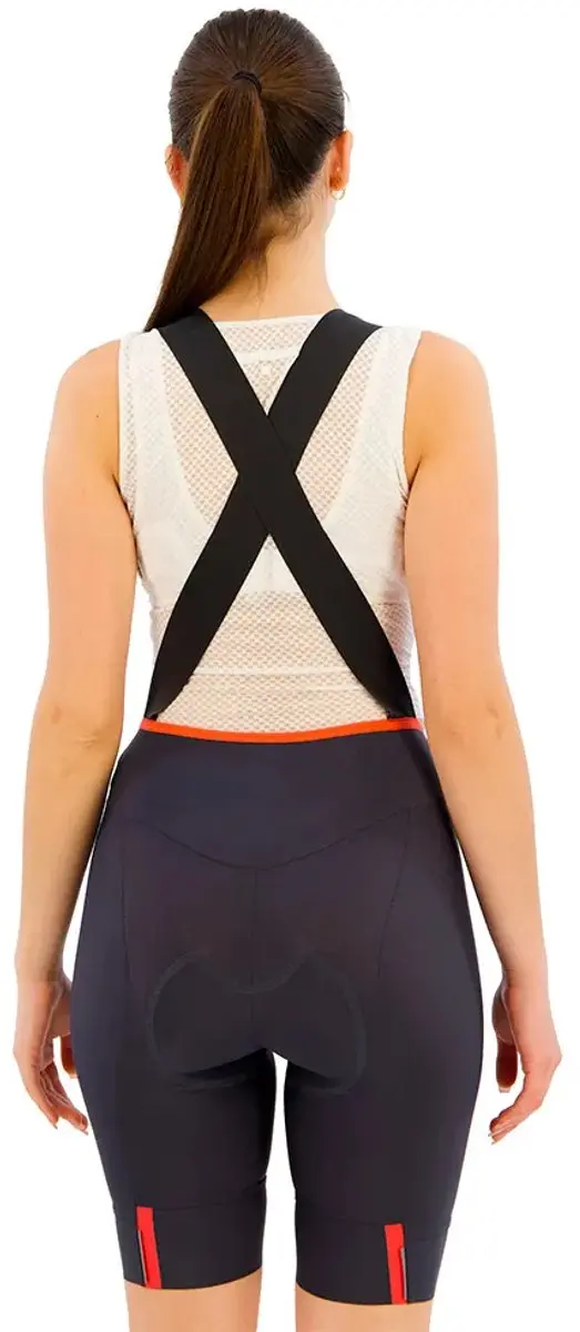 Castelli Prima 2 DT Fietsbroek - XS - Twilight Blue/Red Hibisc
