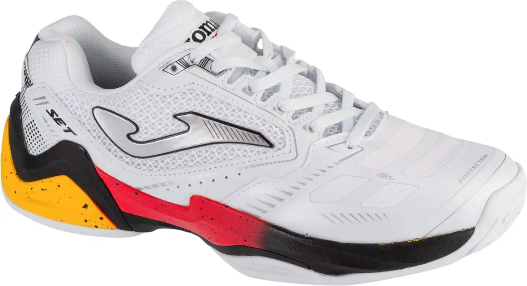 Joma Set Men 2402 TSETW2402AC, Mannen, Wit, Tennisschoenen,buty do padla, maat: