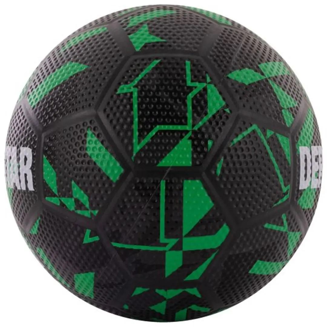 Derbystar Streetball Voetbal Maat 5 - Zwart/ Groen