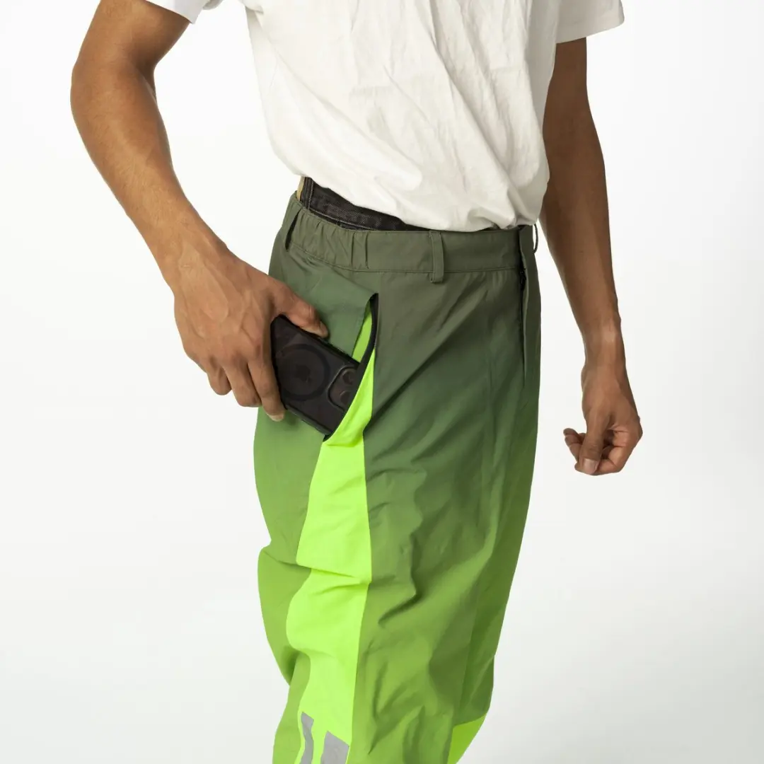 AGU Commuter Impact Regenbroek M - Neon Groen - Met Bescherming - afbeelding 3 van 6