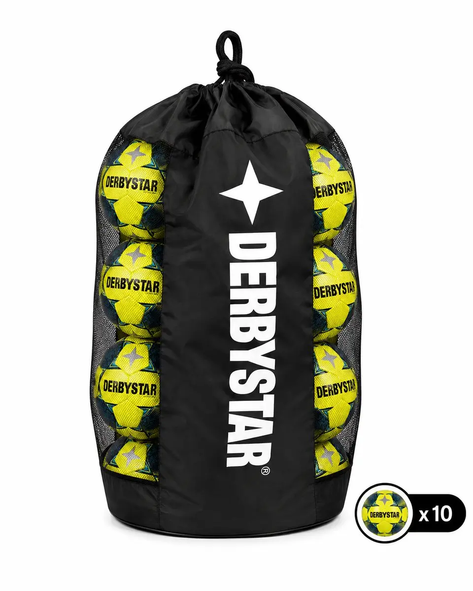 Voetbal Derbystar AG TT Kunstgras-Light 10 stuks incl. ballentas