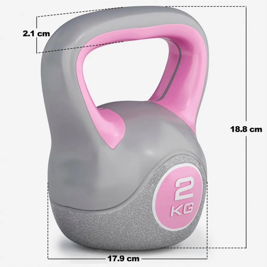 Gorilla Sports Kettlebells Set 3 Stuks - 2/4/6 kg