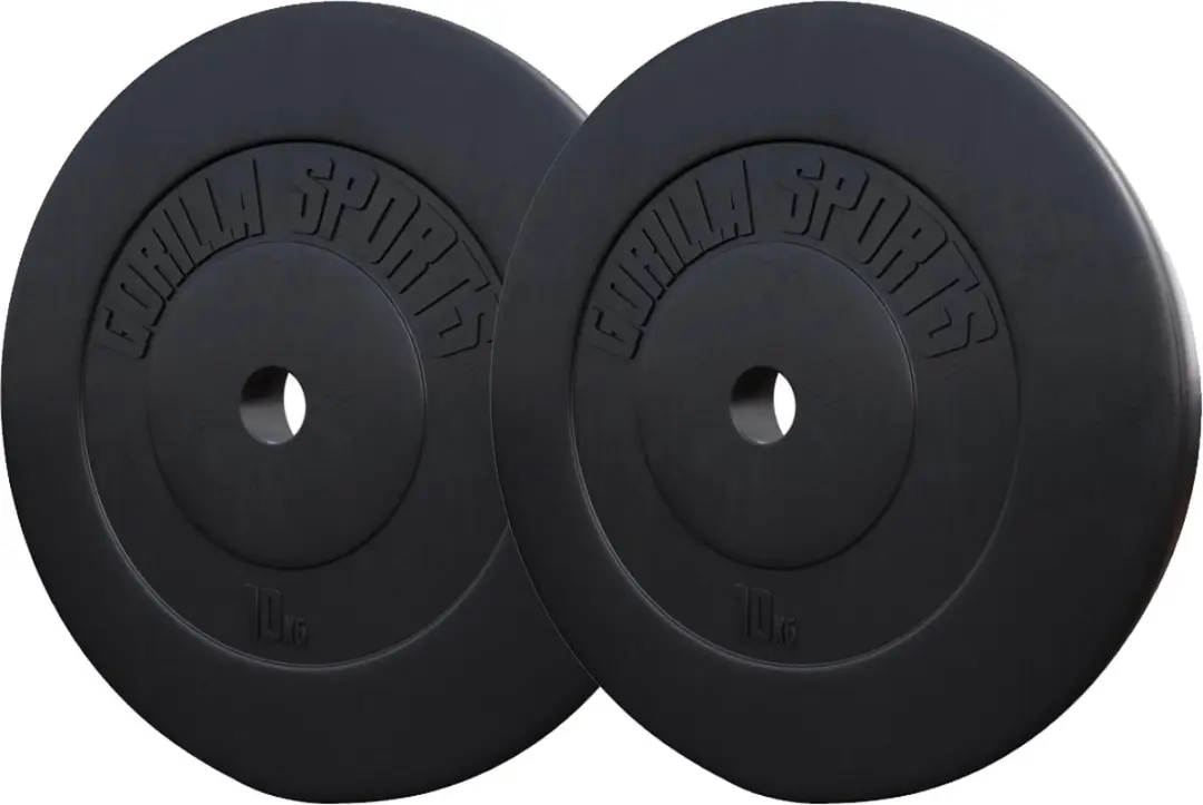 Gorilla Sports Halterschijven Set 20 kg