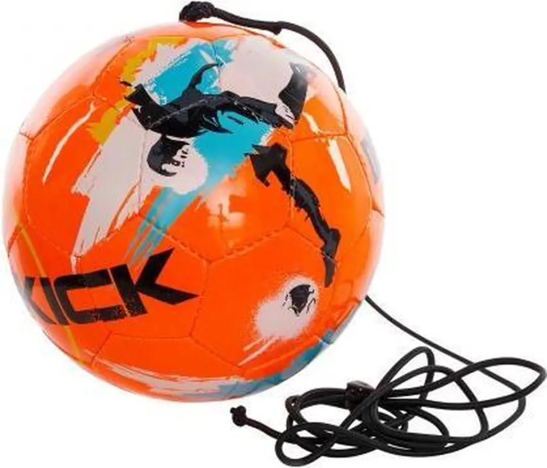 Derbystar Multikick Mini Voetbal - Maat 1 - Blauw/Oranje