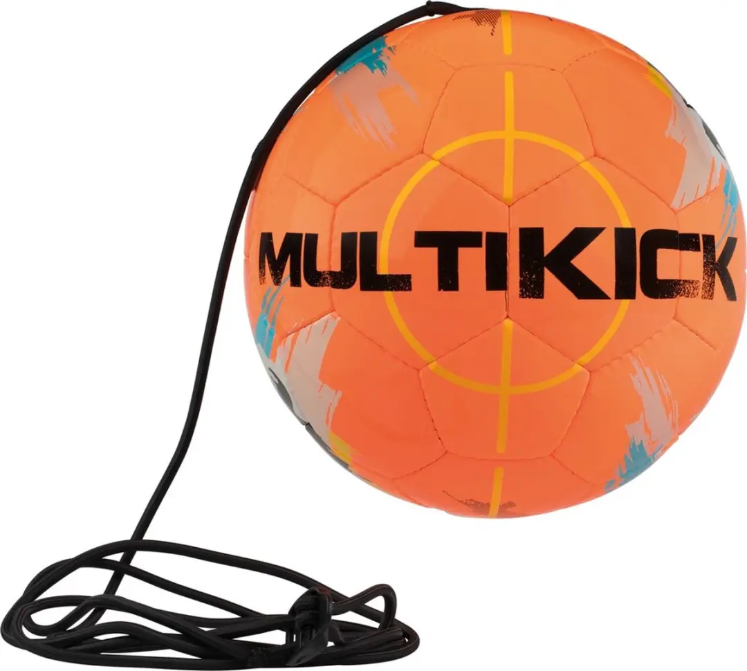 Derbystar Multikick Mini Voetbal - Maat 1 - Blauw/Oranje