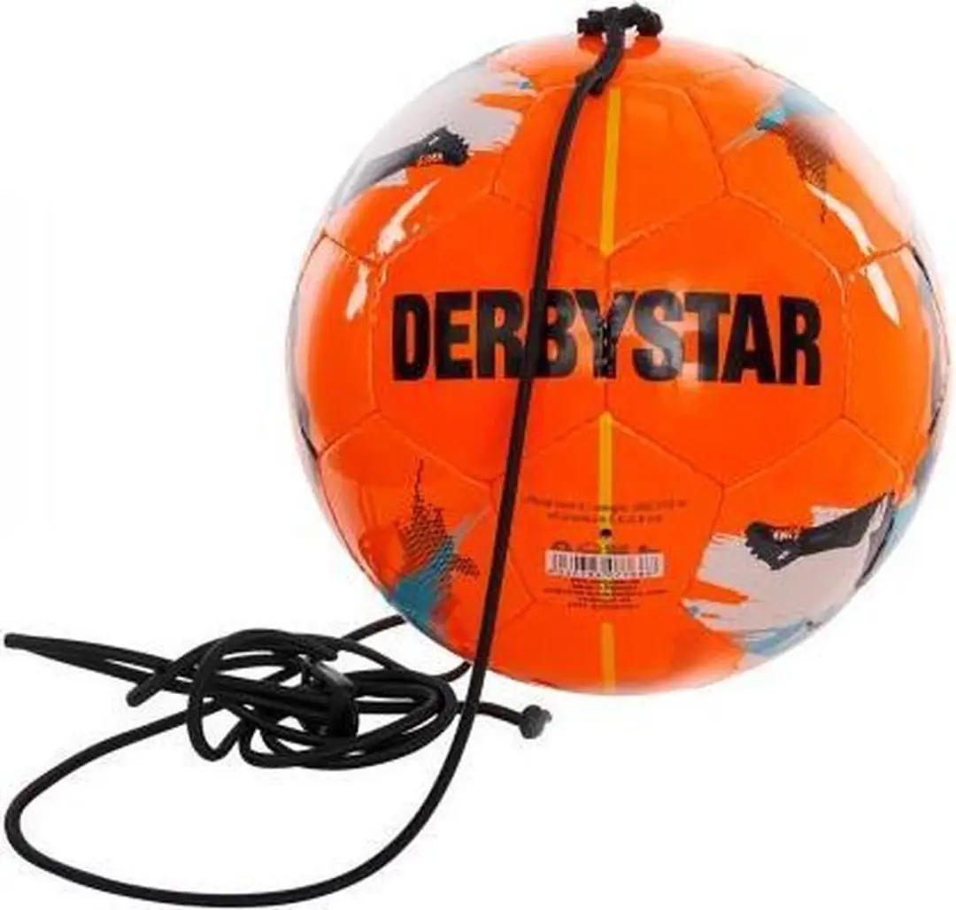 Derbystar Multikick Mini Voetbal - Maat 1 - Blauw/Oranje