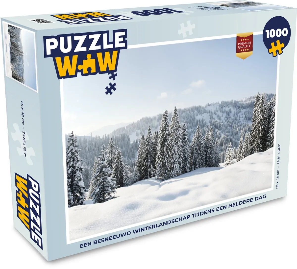 PuzzleWow Legpuzzel 1000 Stuks