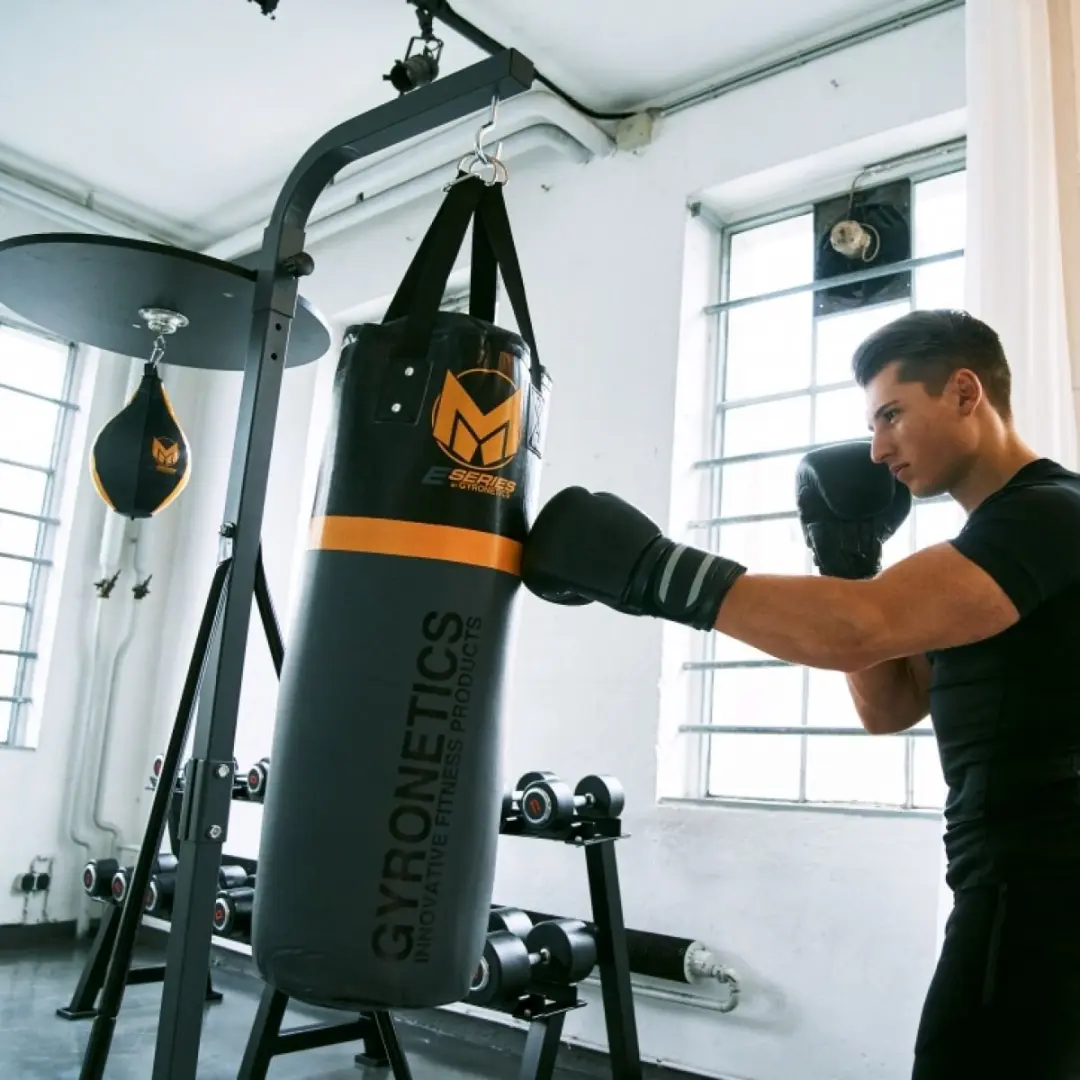 Gorilla Sports Boksstandaard Deluxe - Bokszak & Boksbal 21kg