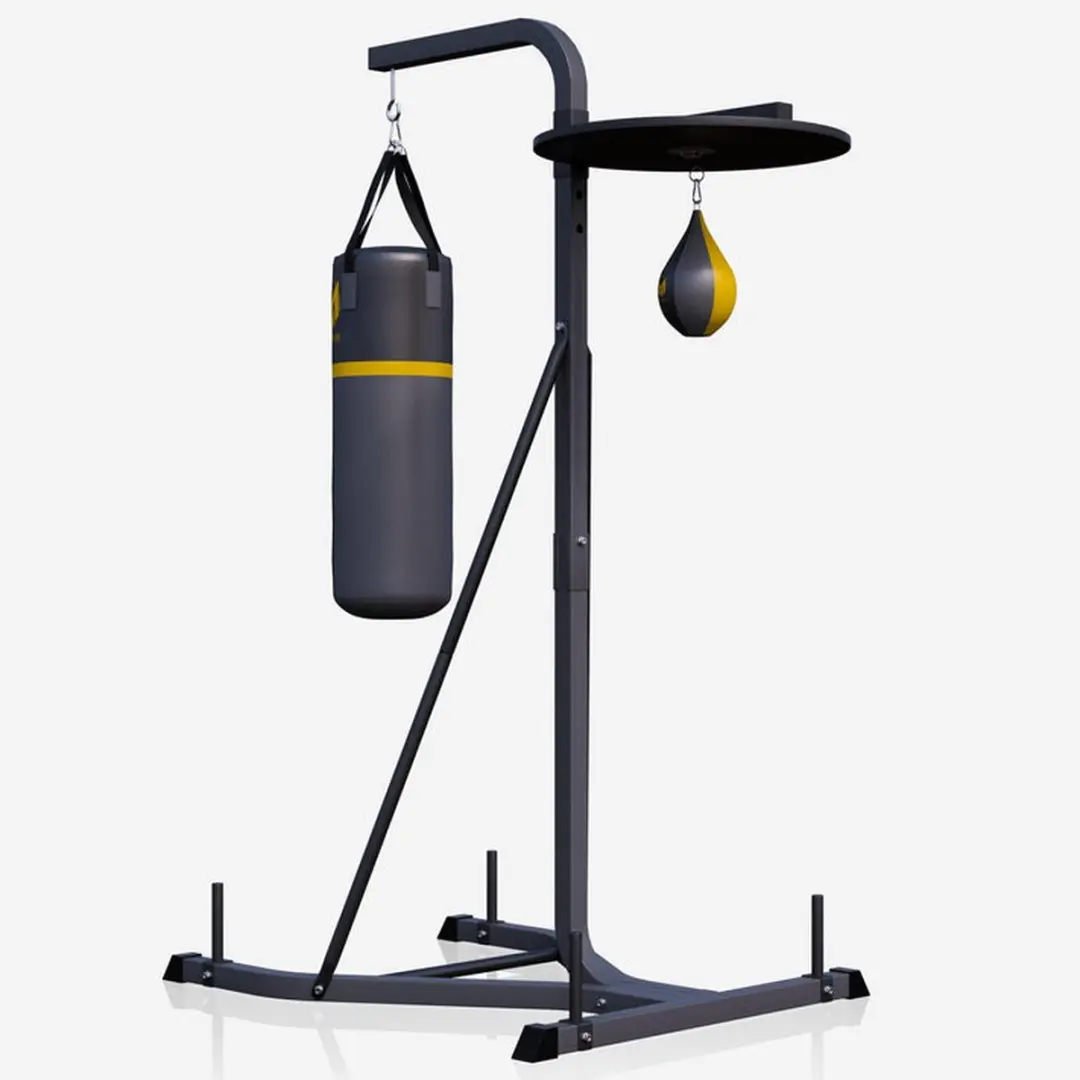 Gorilla Sports Boksstandaard Deluxe - Bokszak & Boksbal 21kg
