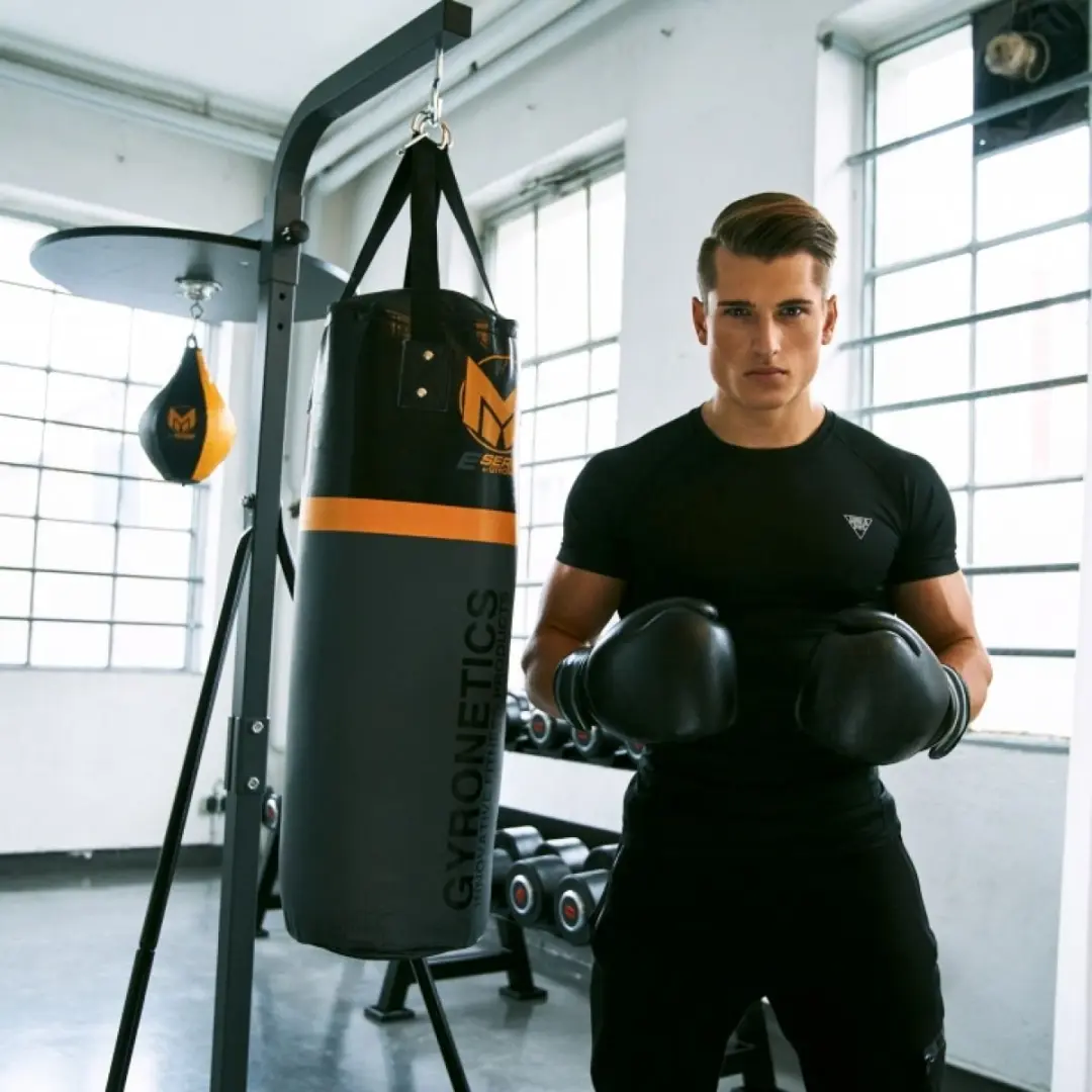 Gorilla Sports Boksstandaard Deluxe - Bokszak & Boksbal 21kg