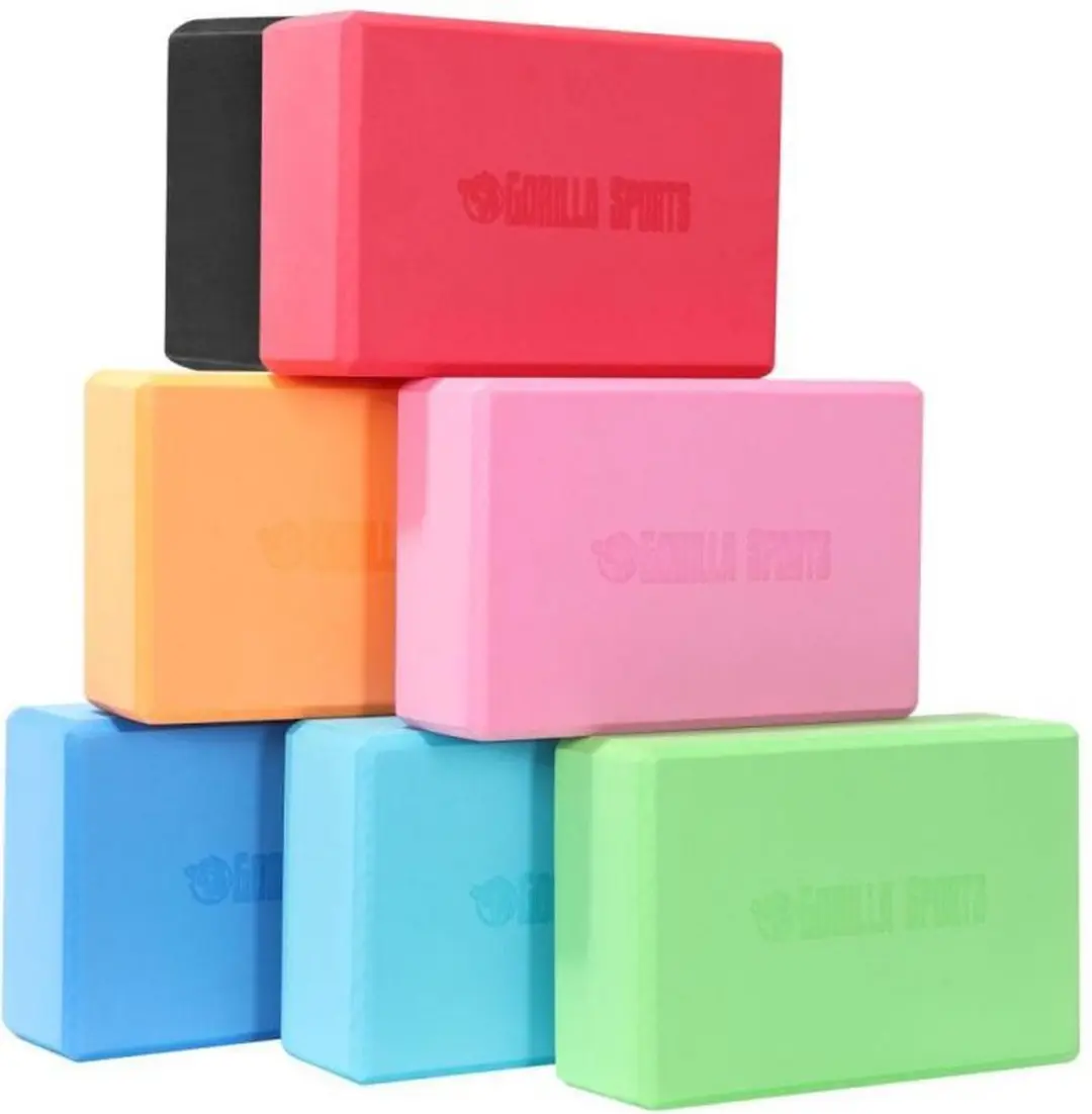 Gorilla Sports Yoga Blok - Roze