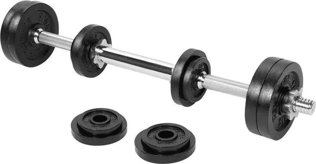Gorilla Sports Halterset Verstelbaar 22 kg