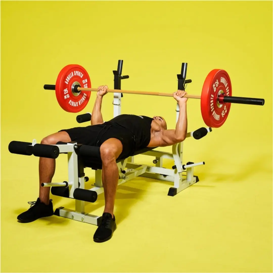 Gorilla Sports Olympische Halterstang 50mm - 680 kg - Goud