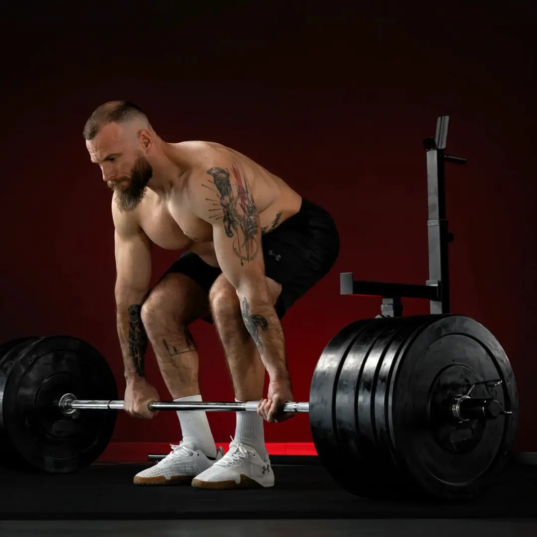 Gorilla Sports Bumper Plate 20kg - 50mm - Zwart