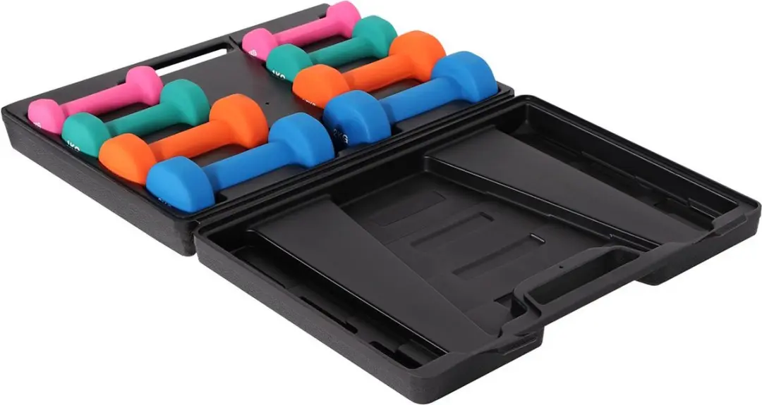 Gorilla Sports Aerobics Set 10kg - 8 Halters - Multikleur