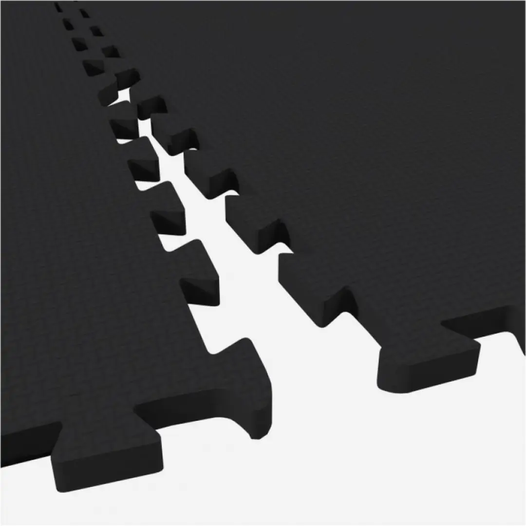 Gorilla Sports Vloermatten 16 Stuks - 5,76 m² - Zwart