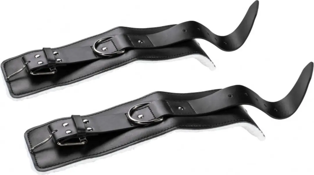 Gorilla Sports Enkelsriemen Set - 2 Stuks - Zwart