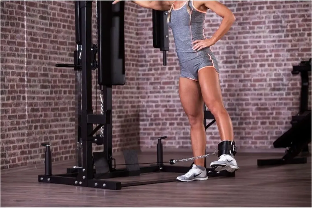 Gorilla Sports Enkelsriemen Set - 2 Stuks - Zwart