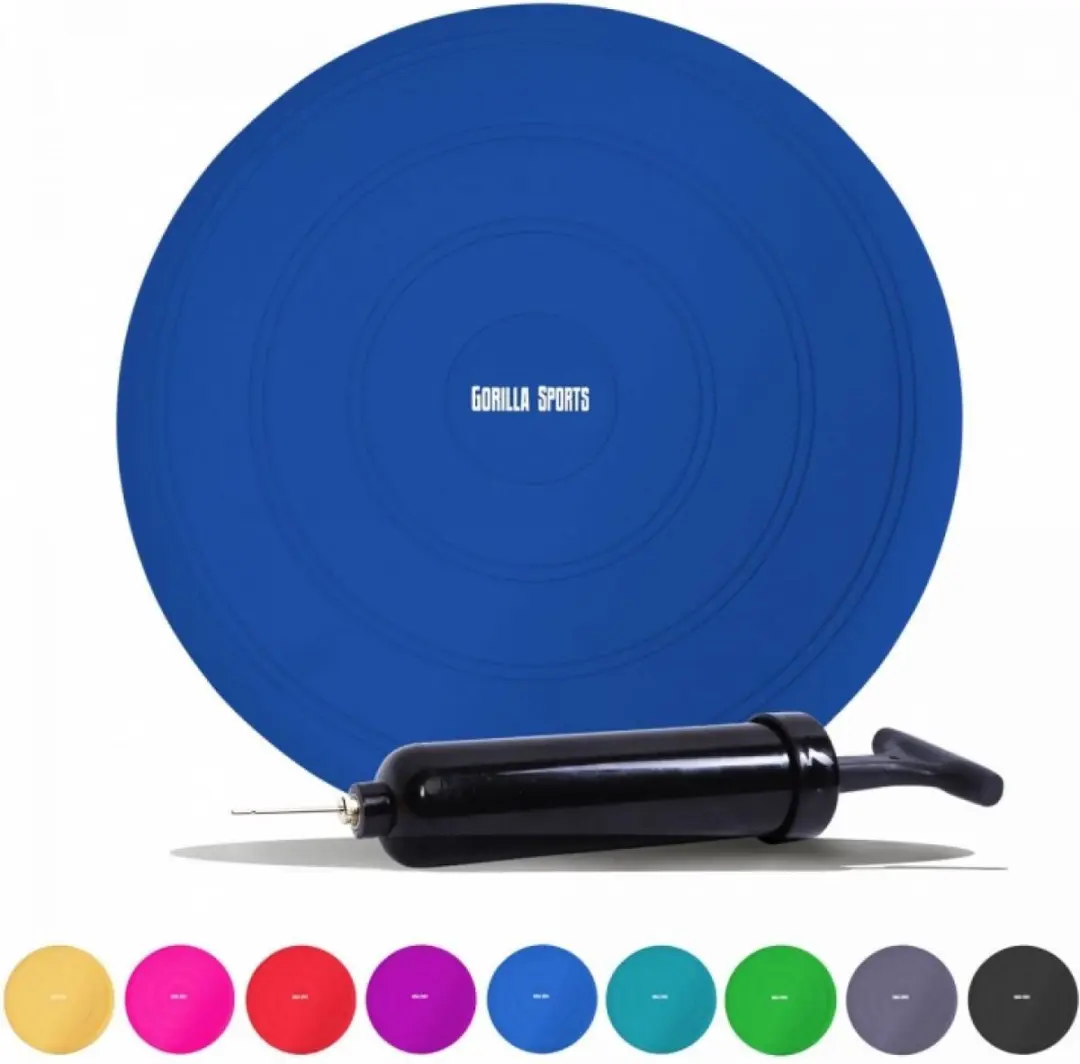 Gorilla Sports Balanskussen Donkerblauw