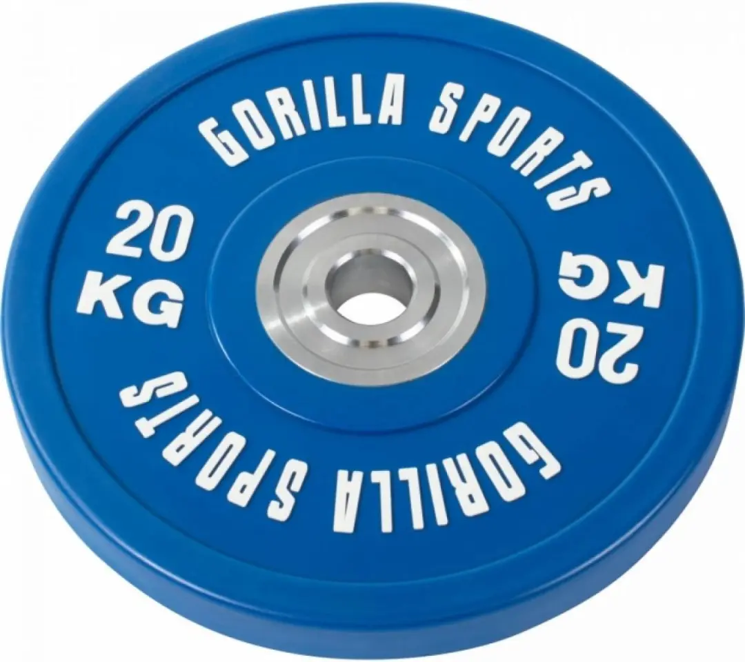 Gorilla Sports Olympische Halterset 140kg - Multikleur