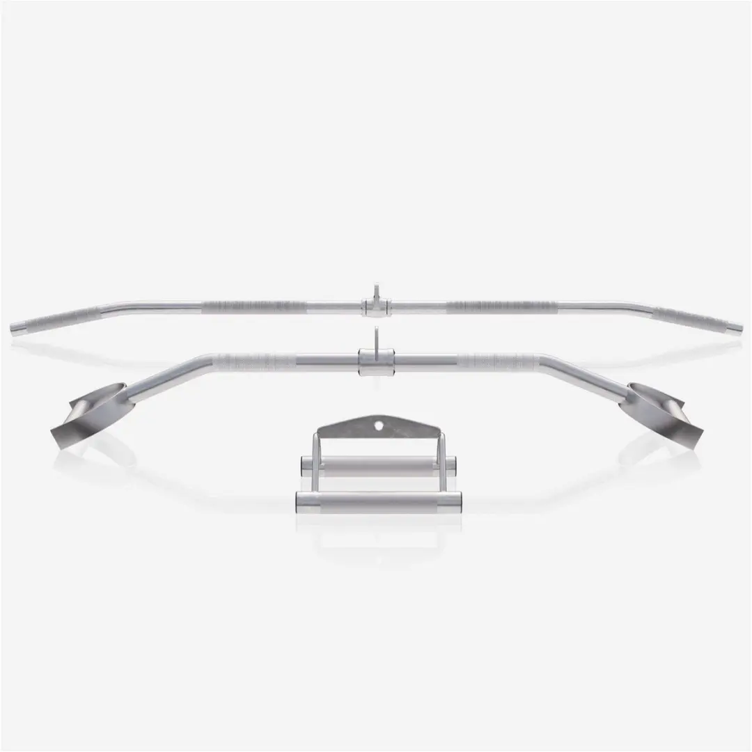 Gorilla Sports Trainingsgrepen Set - 3-delig - Chroom